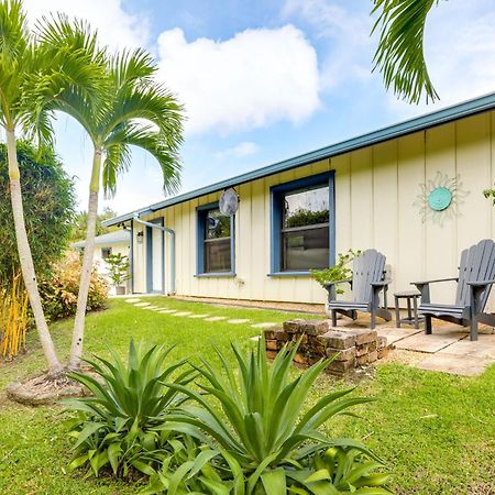 Jupiter Cottage With Patio, Gas Grill And Fire Pit! 외부 사진