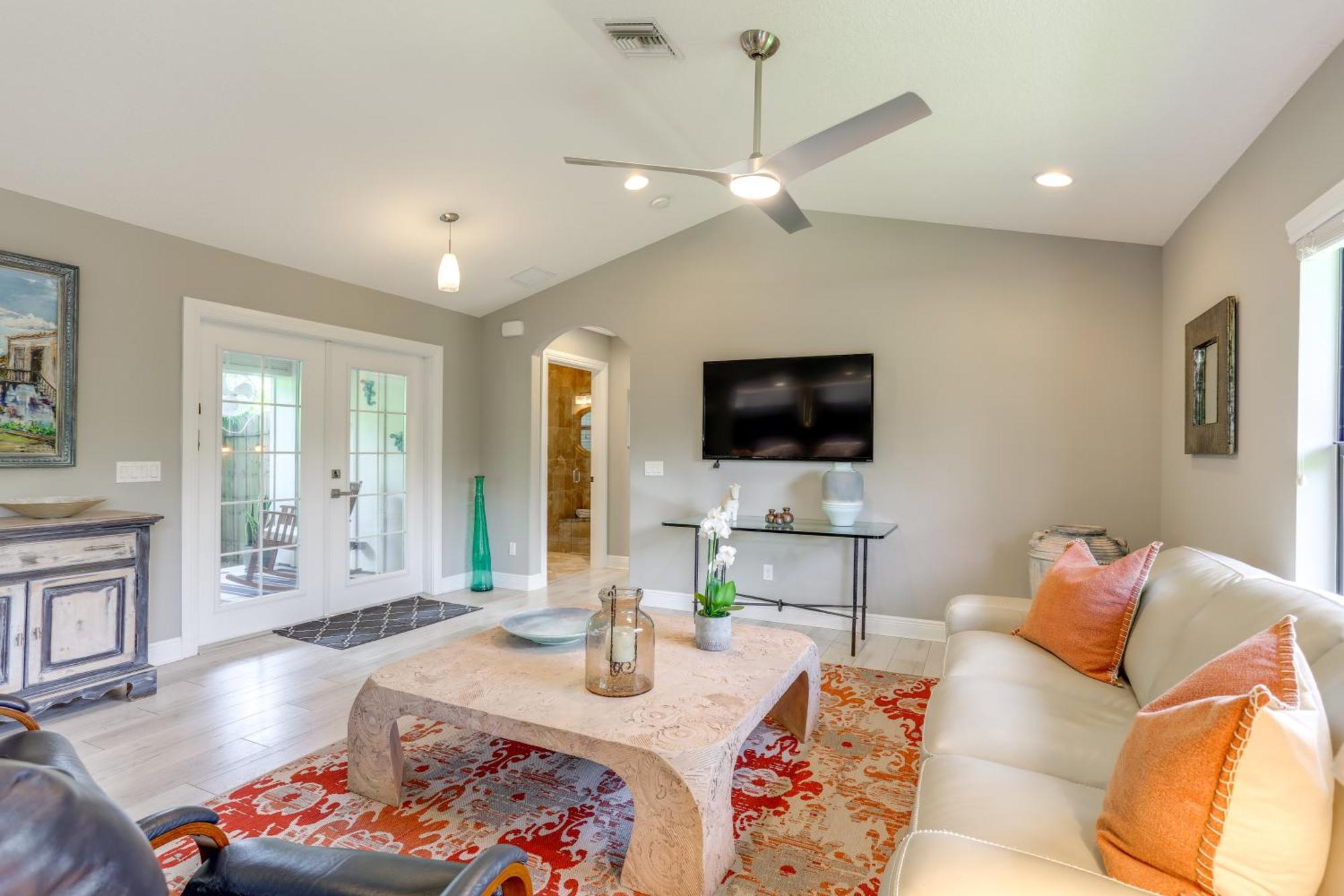 Jupiter Cottage With Patio, Gas Grill And Fire Pit! 외부 사진
