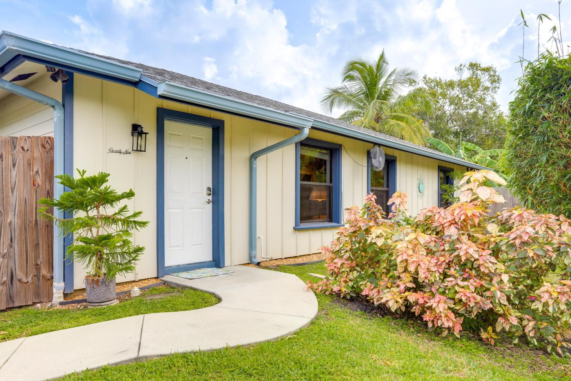 Jupiter Cottage With Patio, Gas Grill And Fire Pit! 외부 사진
