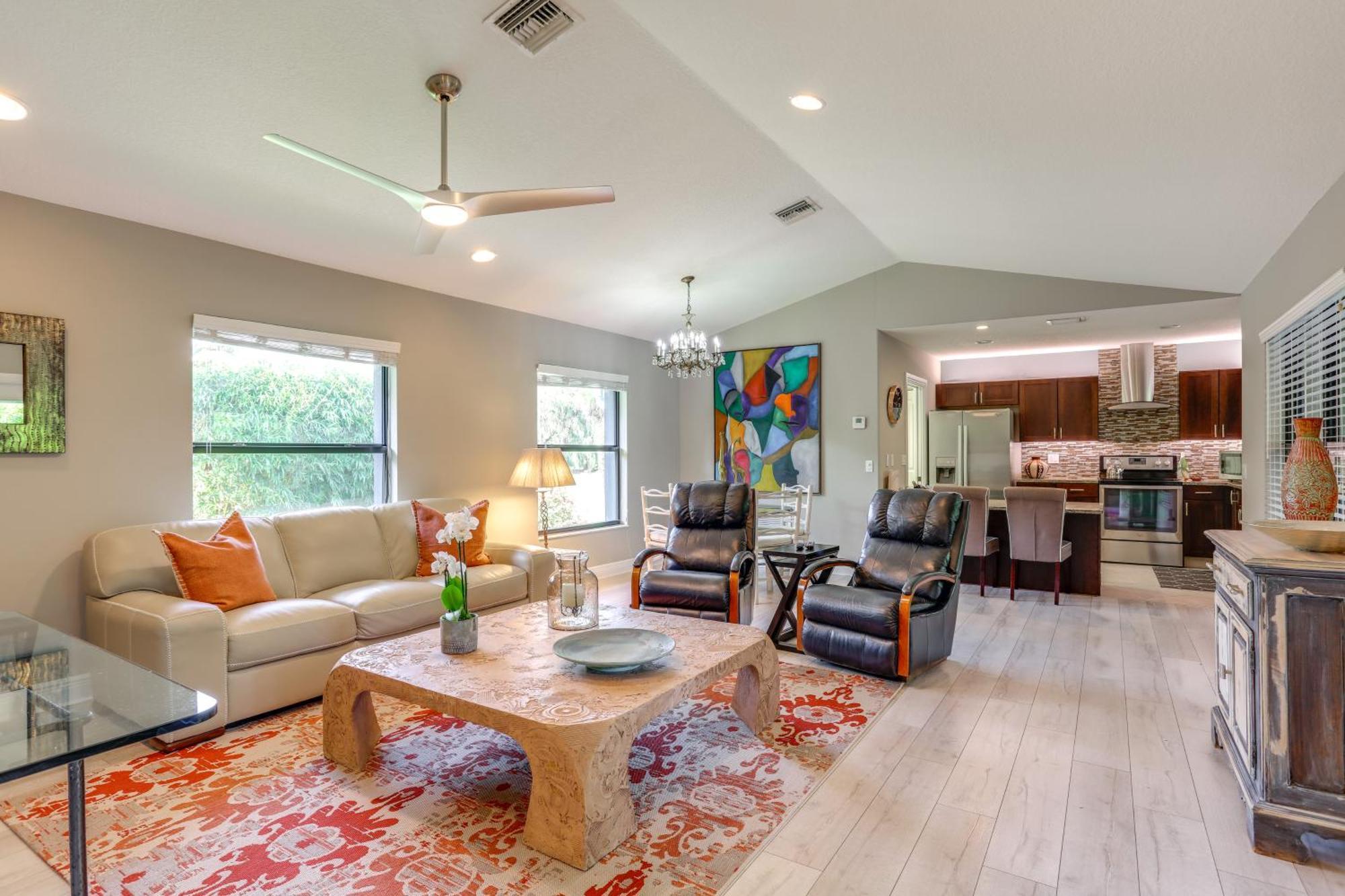 Jupiter Cottage With Patio, Gas Grill And Fire Pit! 외부 사진